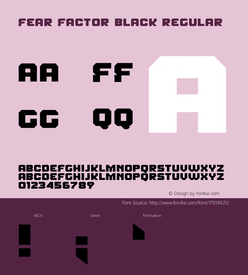 Fear Factor Black Regular 1.0; 02-15-2003图片样张