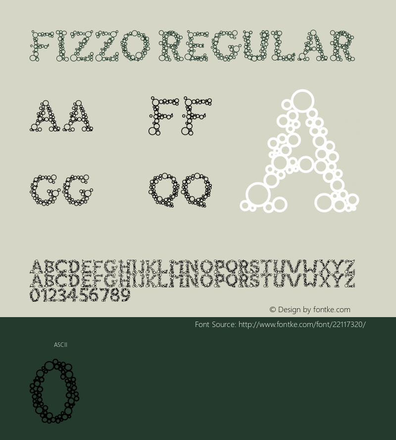 FIZZO-Medium Version 1.000;PS 001.001;hotconv 1.0.56图片样张