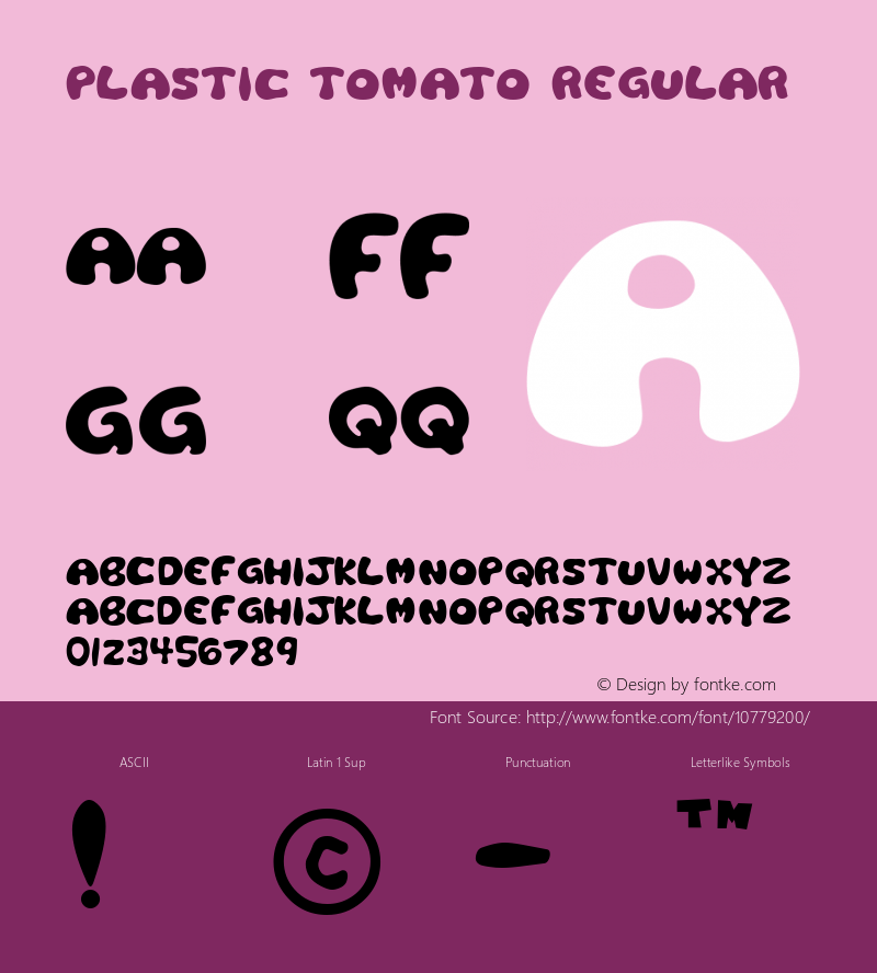 Plastic Tomato Regular 1.0 Thu Mar 12 17:00:54 1998图片样张