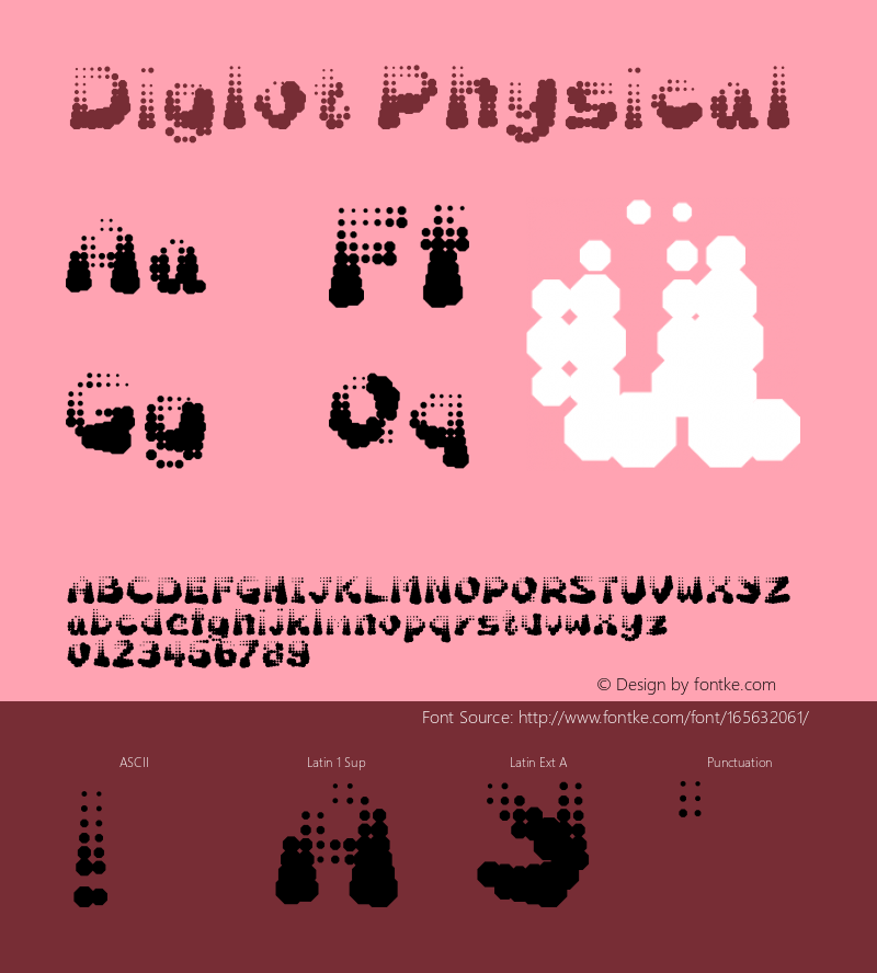 Diglot Physical Version 1.007;Fontself Maker 3.5.4图片样张