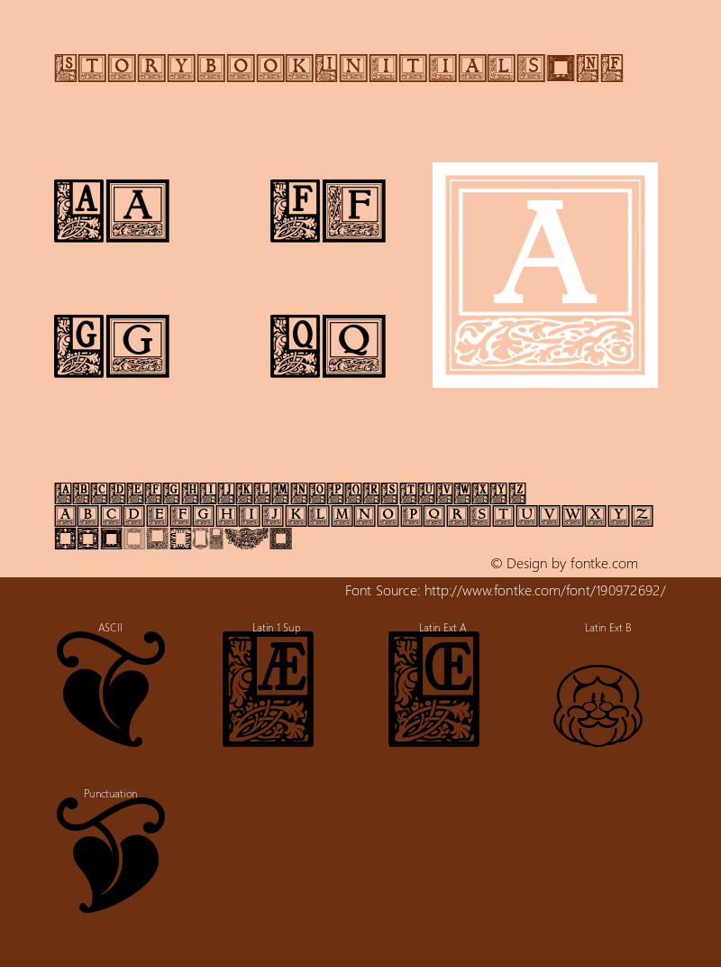 ☞Storybook Initials 2 NF Version 1.000;com.myfonts.easy.nicksfonts.storybook-initials-nf.2.wfkit2.version.4i55图片样张
