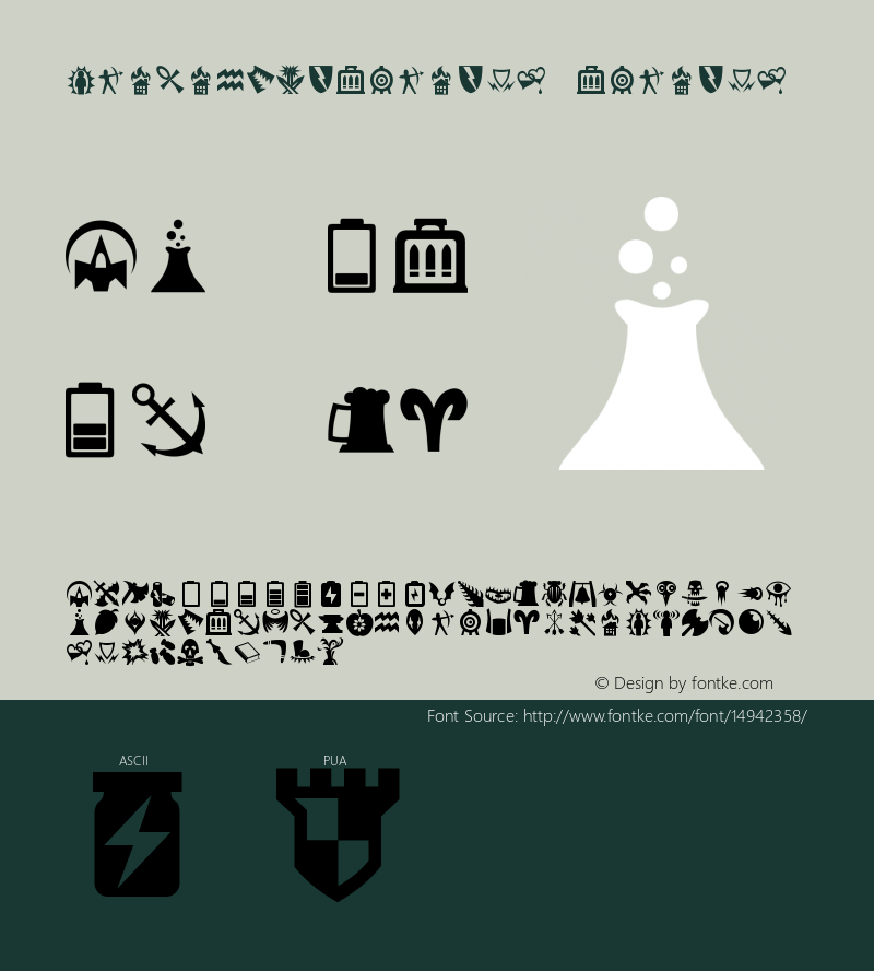 untitled-font-10 font-10 Version 1.0图片样张