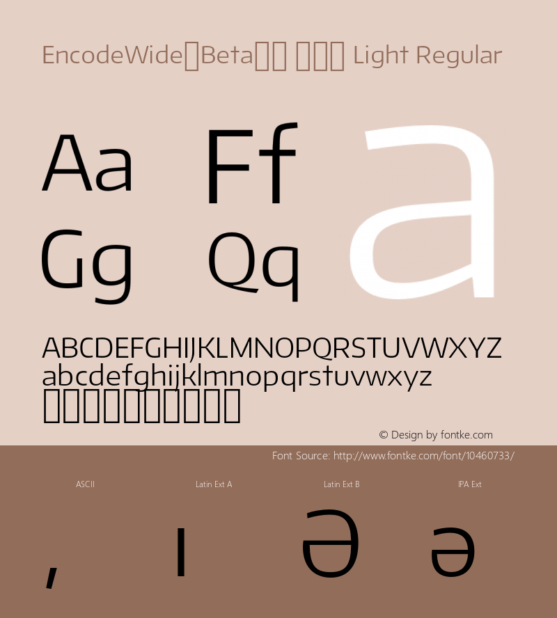 EncodeWide-Beta34 300 Light Regular Version 1.001;PS 001.001;hotconv 1.0.70;makeotf.lib2.5.58329 DEVELOPMENT图片样张