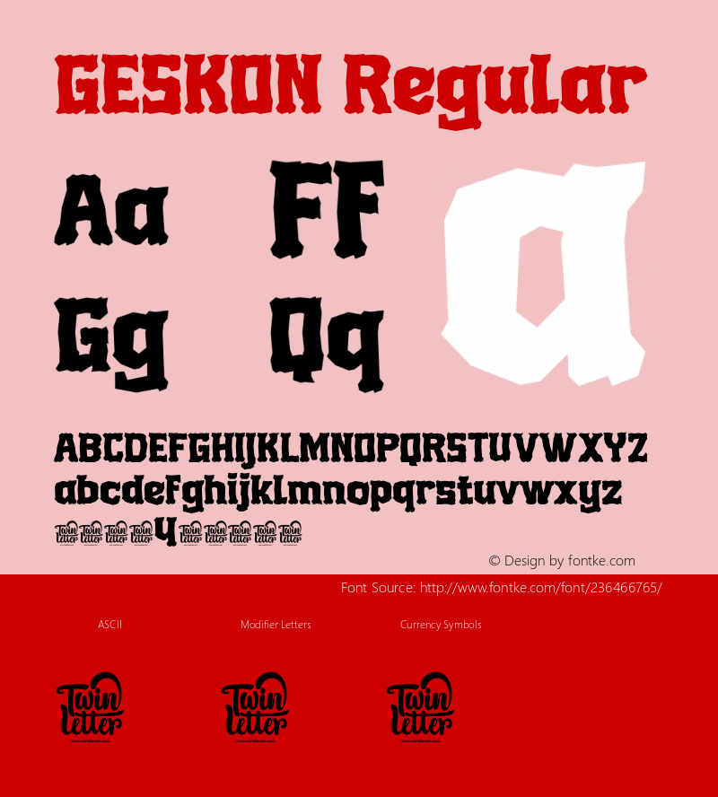 GESKON-Regular Version 1.000图片样张