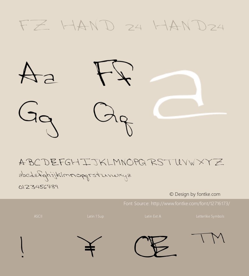 FZ HAND 24 HAND24 Version 1.000图片样张