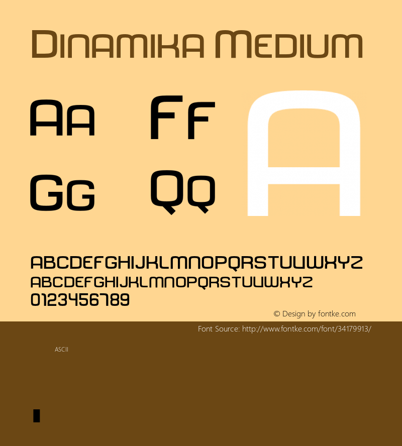 Dinamika Medium Version 1.000;PS 001.000;hotconv 1.0.88;makeotf.lib2.5.64775图片样张