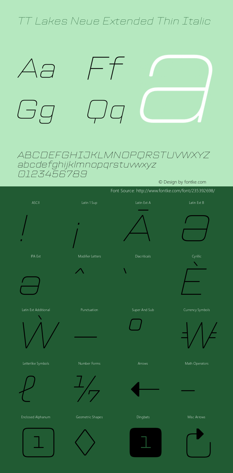 TT Lakes Neue Extended Thin Italic Version 1.100.14042021图片样张