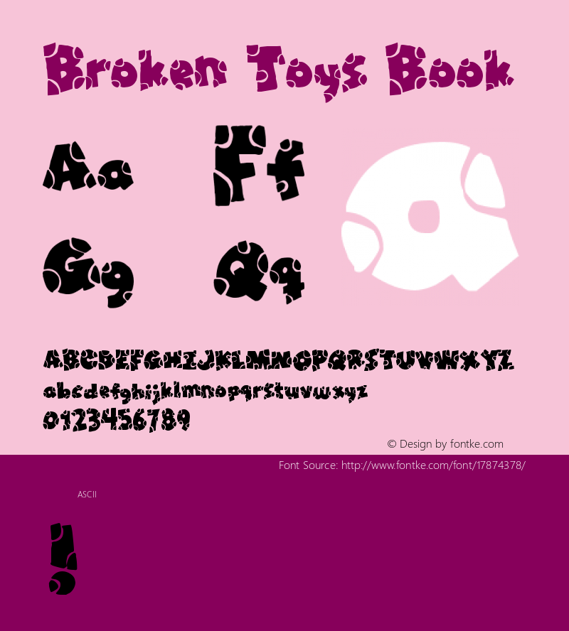 Broken Toys Book Version 2图片样张