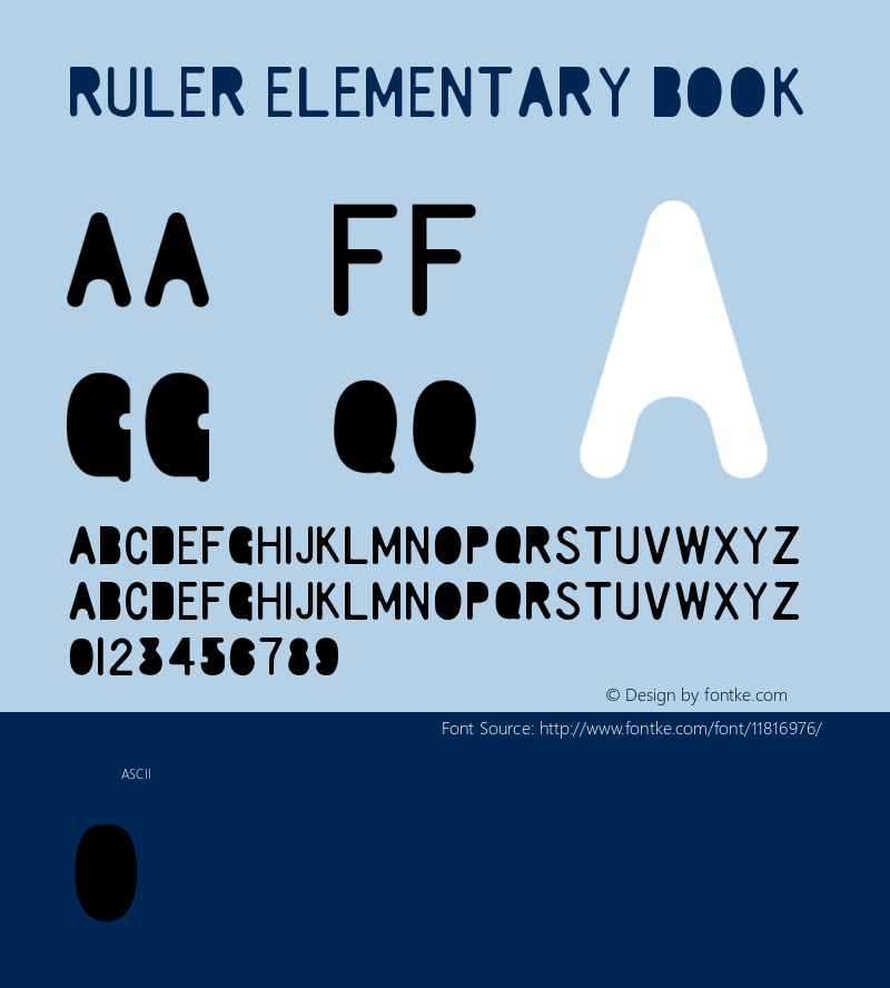 Ruler Elementary Book Version 1.00 November 22, 20图片样张