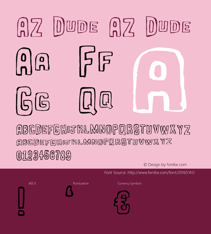 AZ Dude Version 1.0图片样张