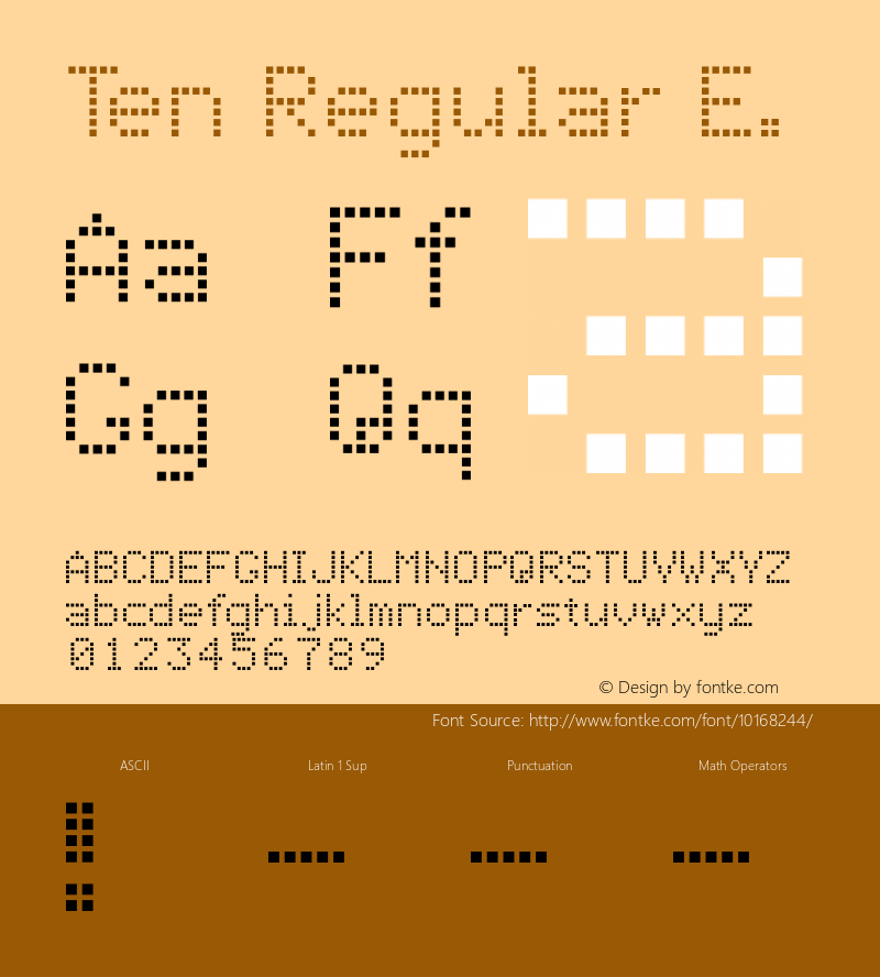 Ten Regular E. Macromedia Fontographer 4.1J 02.8.23图片样张