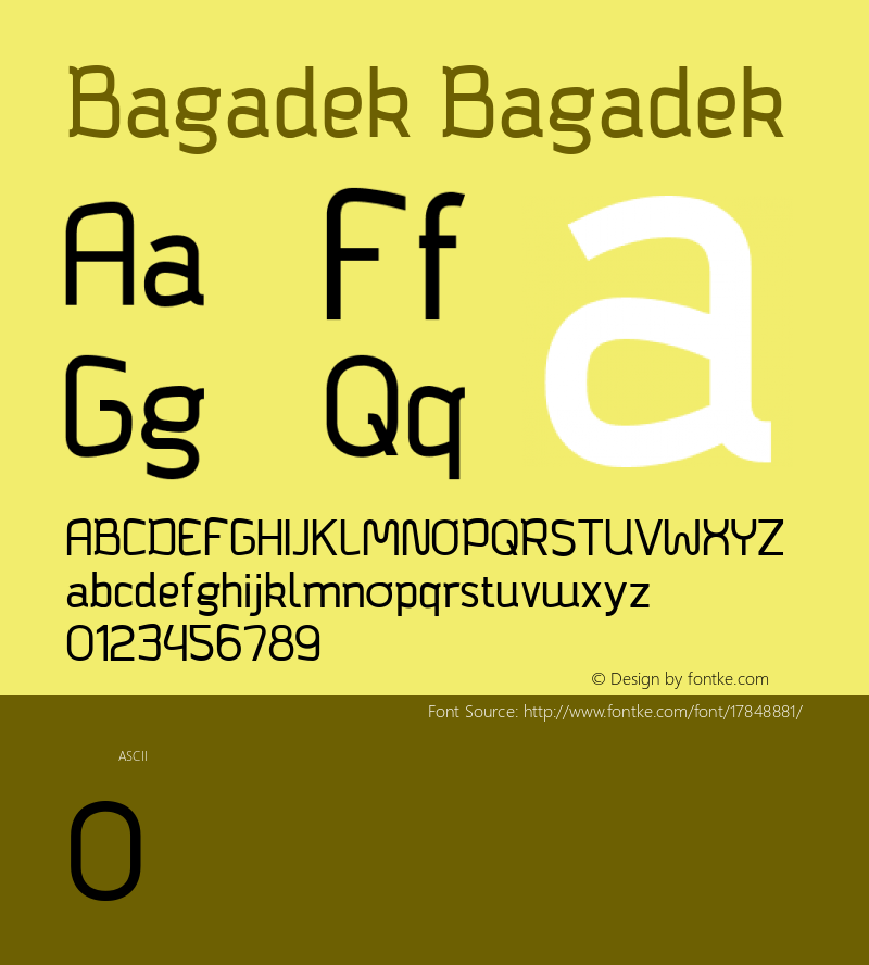 Bagadek Bagadek Version 1.0图片样张