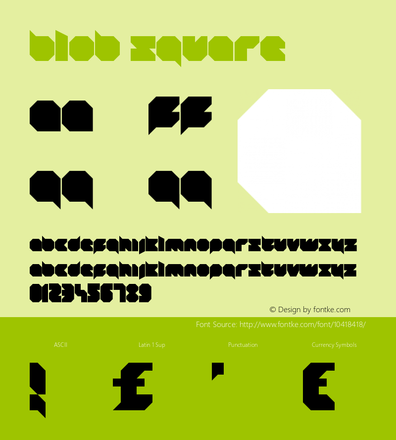 blob square Version 1.0图片样张