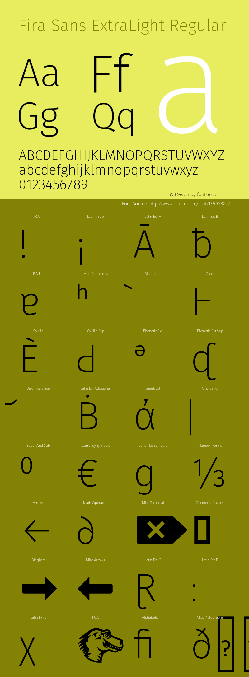 Fira Sans ExtraLight Regular Version 4.102;PS 004.102;hotconv 1.0.70;makeotf.lib2.5.58329图片样张