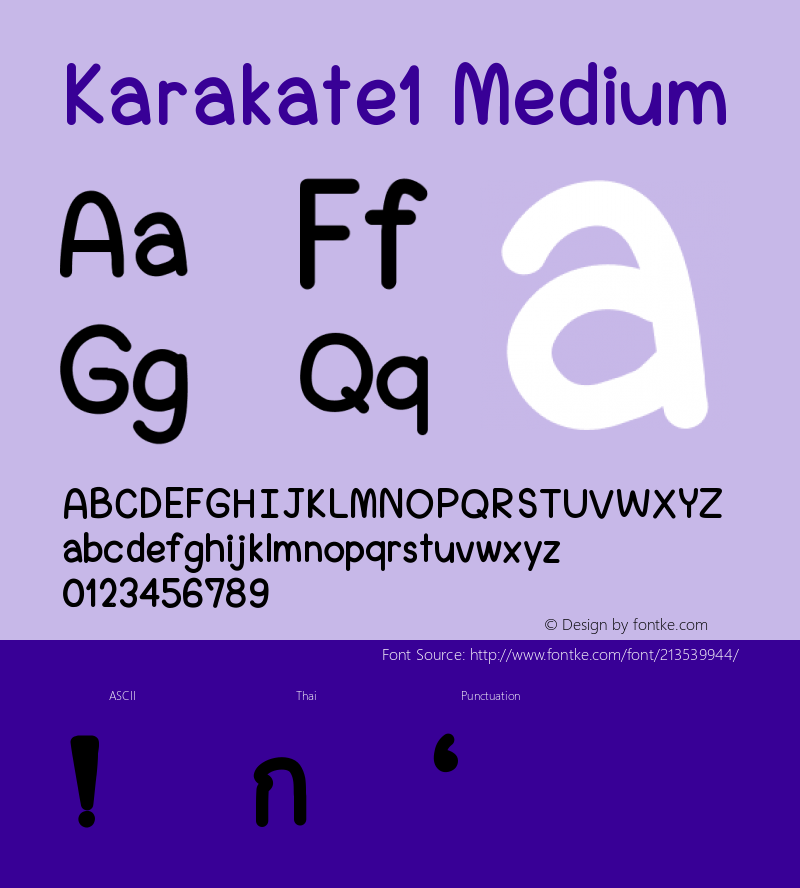 Karakate1 Version 001.000图片样张