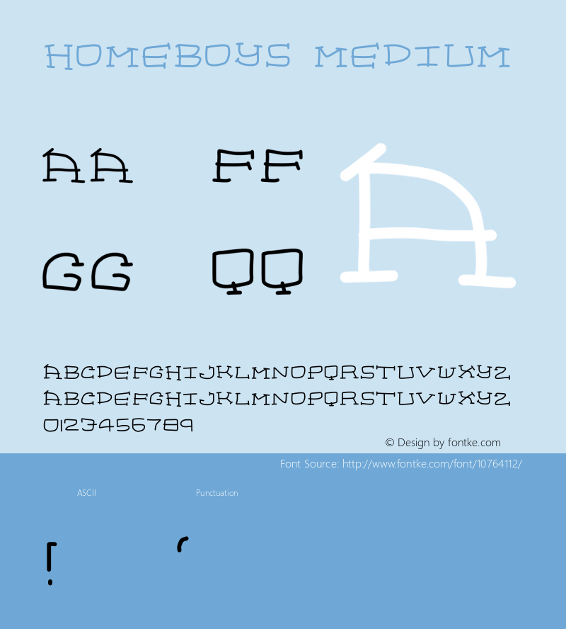 homeboys Medium Version 1.0图片样张