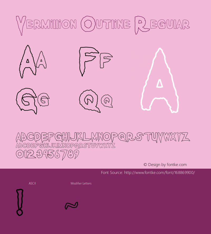 Vermillion Outline Version 1.001 Arendxstudio图片样张