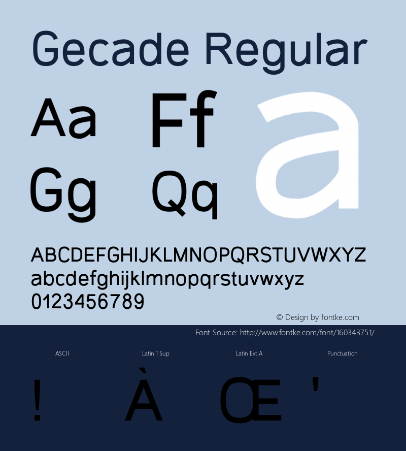 Gecade Version 1.007;Fontself Maker 3.5.2图片样张