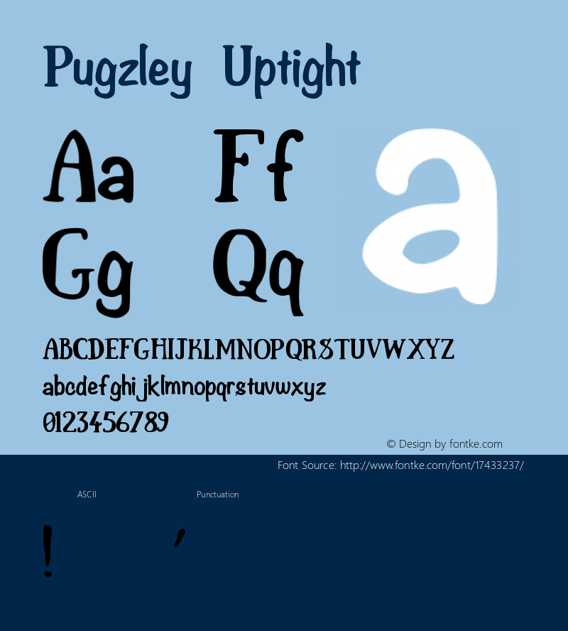 Pugzley Uptight Version 001.000图片样张