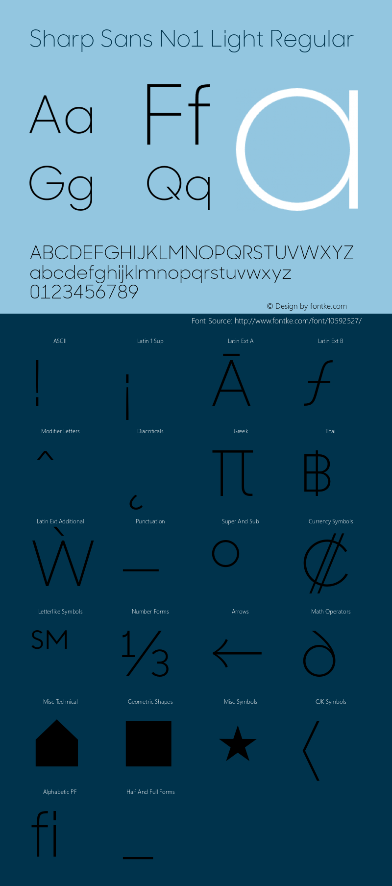 Sharp Sans No1 Light Regular Version 1.000;PS 001.001;hotconv 1.0.56图片样张