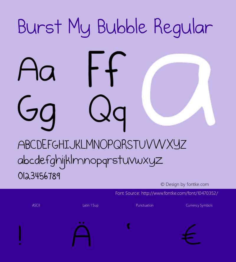 Burst My Bubble Regular Version 1.000 2013 initial release图片样张