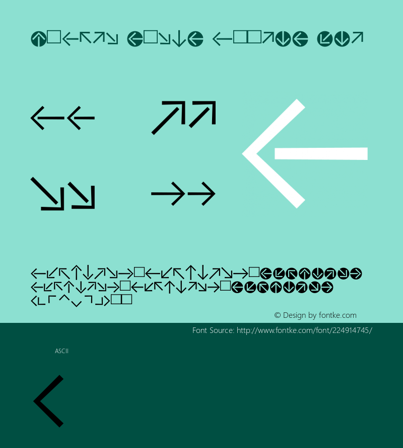 Vialog Signs Arrows Two Version 1.001图片样张