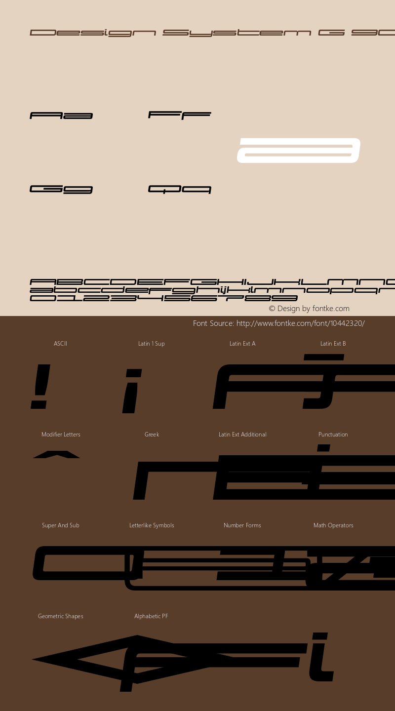 Design System G 900I Regular Version 1.000图片样张