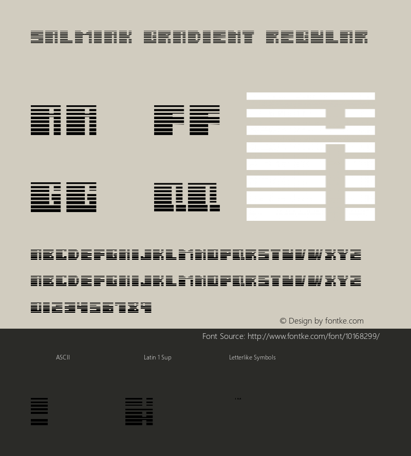 Salmiak Gradient Regular 001.000图片样张