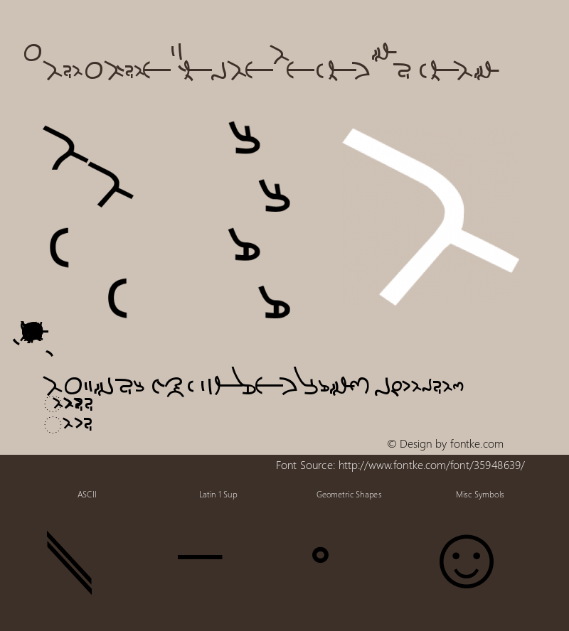 Baybayin Kulitan Angulo V.1.00  August 12, 2011, initial release图片样张