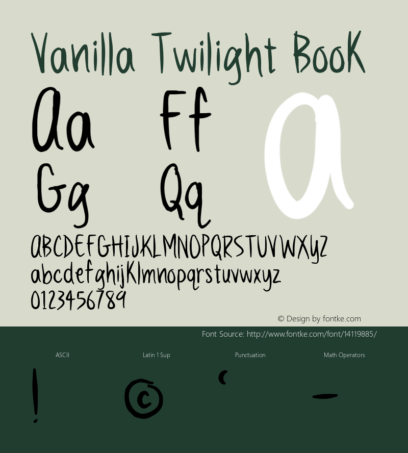 Vanilla Twilight Book Version 1.000图片样张