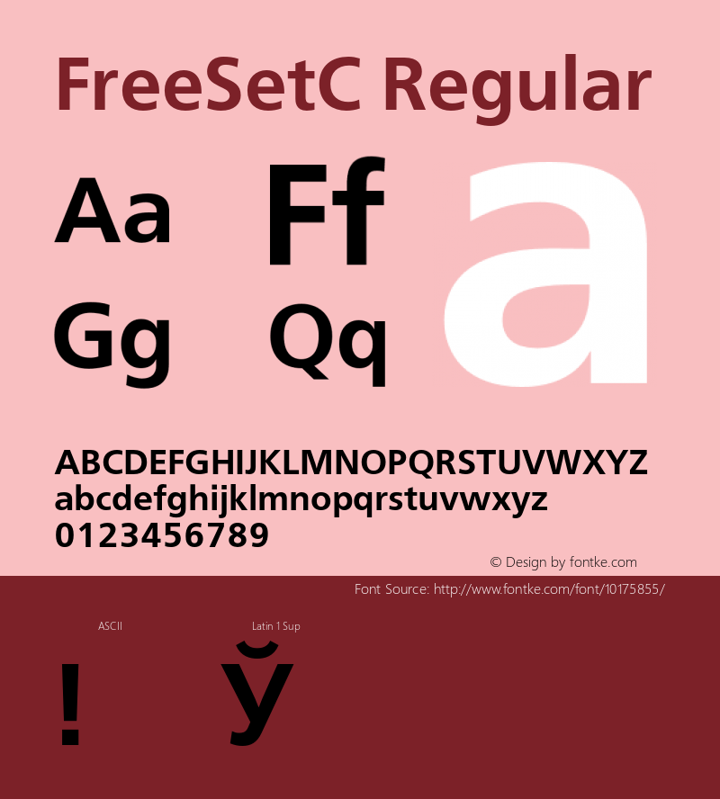 FreeSetC Regular 001.000图片样张