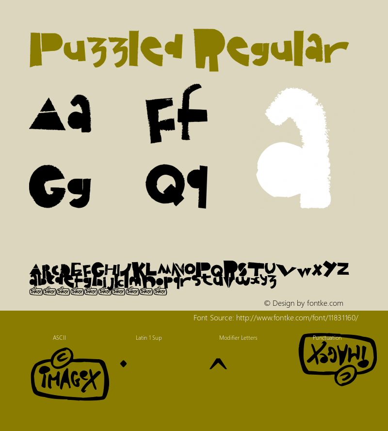 Puzzled Regular Version 1.00 January 24, 2011, initial release图片样张