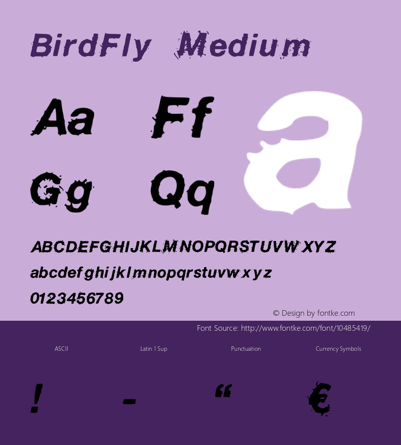 BirdFly Medium Version 001.000图片样张