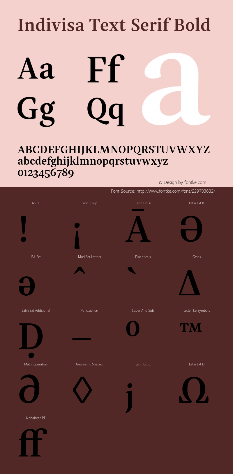 Indivisa Text Serif Light Bold Version 0.005;PS 0.5;hotconv 1.0.88;makeotf.lib2.5.647800图片样张