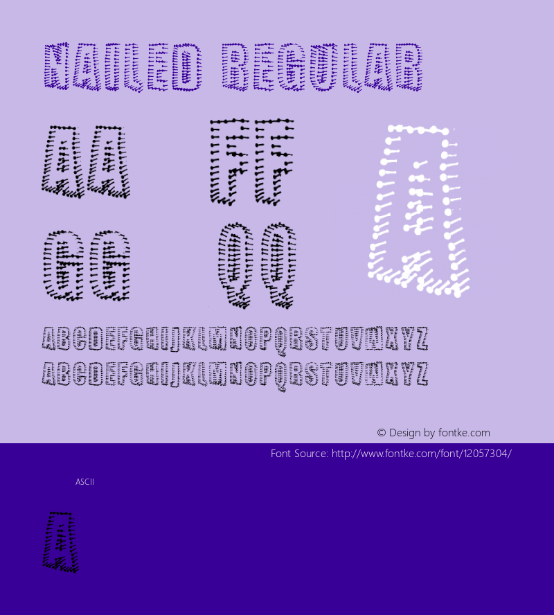 NAILED Regular Version 1.000图片样张