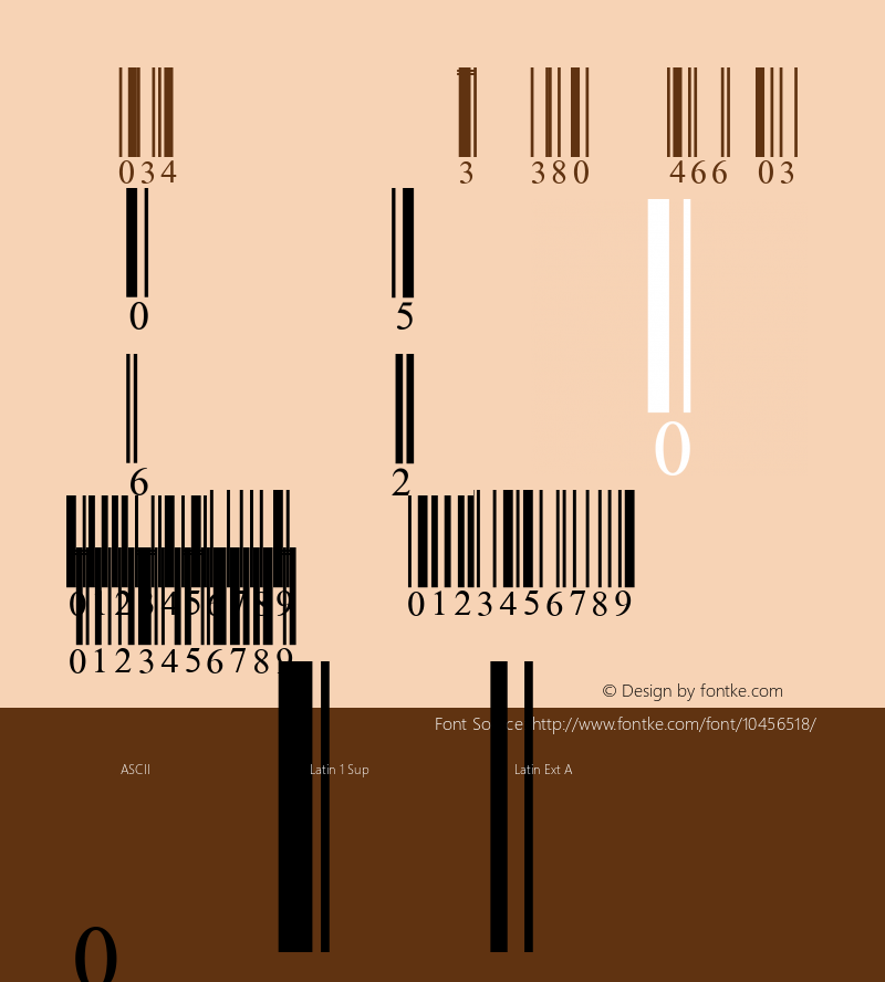 CCodeUPCEAN_HRBS3_Trial Regular Version 001.001图片样张