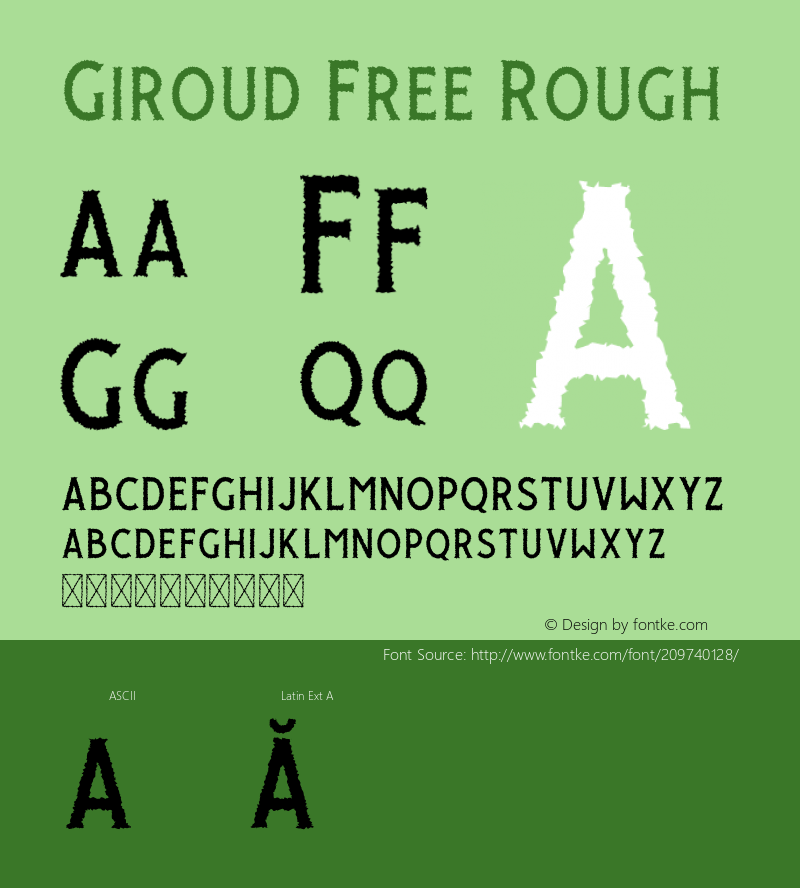 Giroud Free Rough Version 1.000图片样张