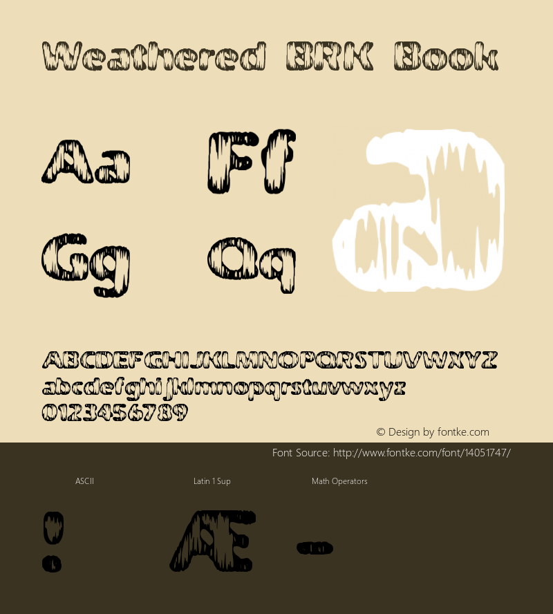 Weathered BRK Book Version 2.22图片样张