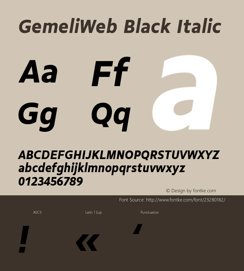 GemeliWeb Black Italic Version 1.001;PS 1.1;hotconv 1.0.72;makeotf.lib2.5.5900; ttfautohint (v0.92) -l 8 -r 50 -G 200 -x 14 -w 