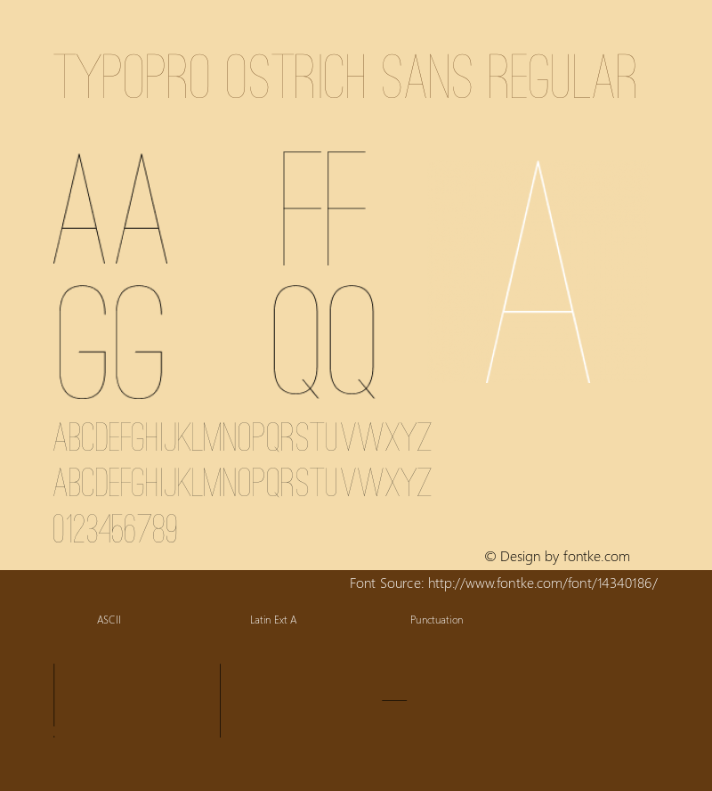 TypoPRO Ostrich Sans Regular Version 1.001;PS 001.001;hotconv 1.0.70;makeotf.lib2.5.58329图片样张