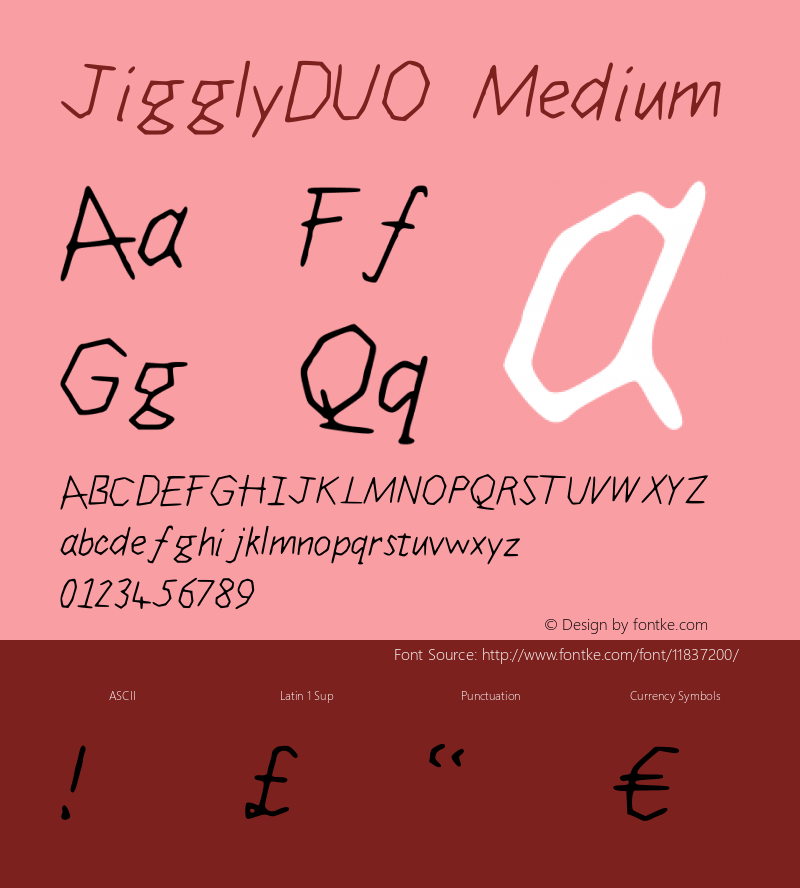 JigglyDUO Medium Version 001.000图片样张