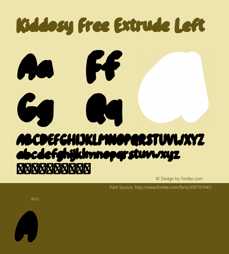 Kiddosy Free Extrude Left Version 1.000图片样张