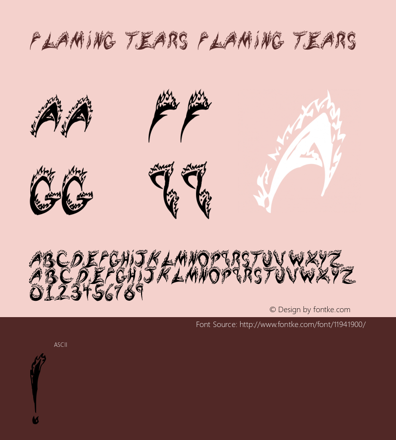 Flaming Tears Flaming Tears Version 1.02; January 1, 2000图片样张