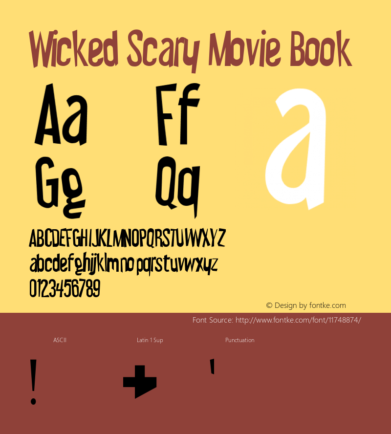 Wicked Scary Movie Book Version 1.000图片样张