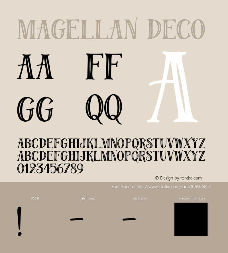 Magellan Deco Version 1.000 2015 initial release图片样张