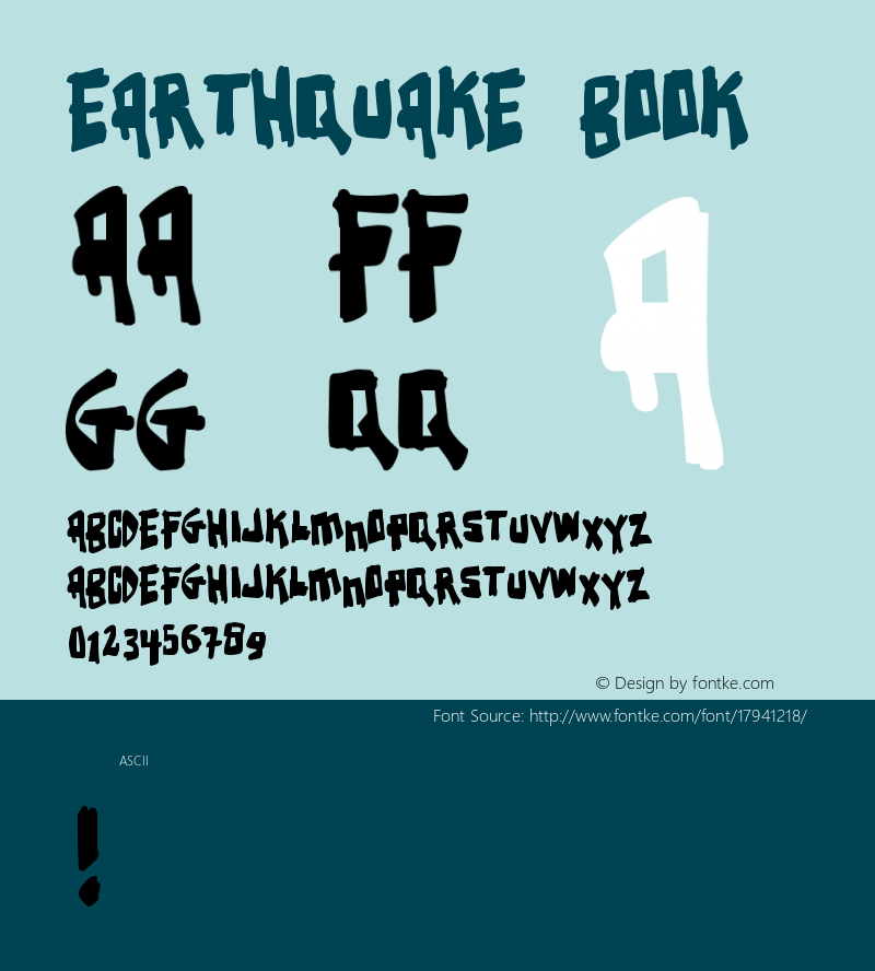 Earthquake Book Version 2图片样张