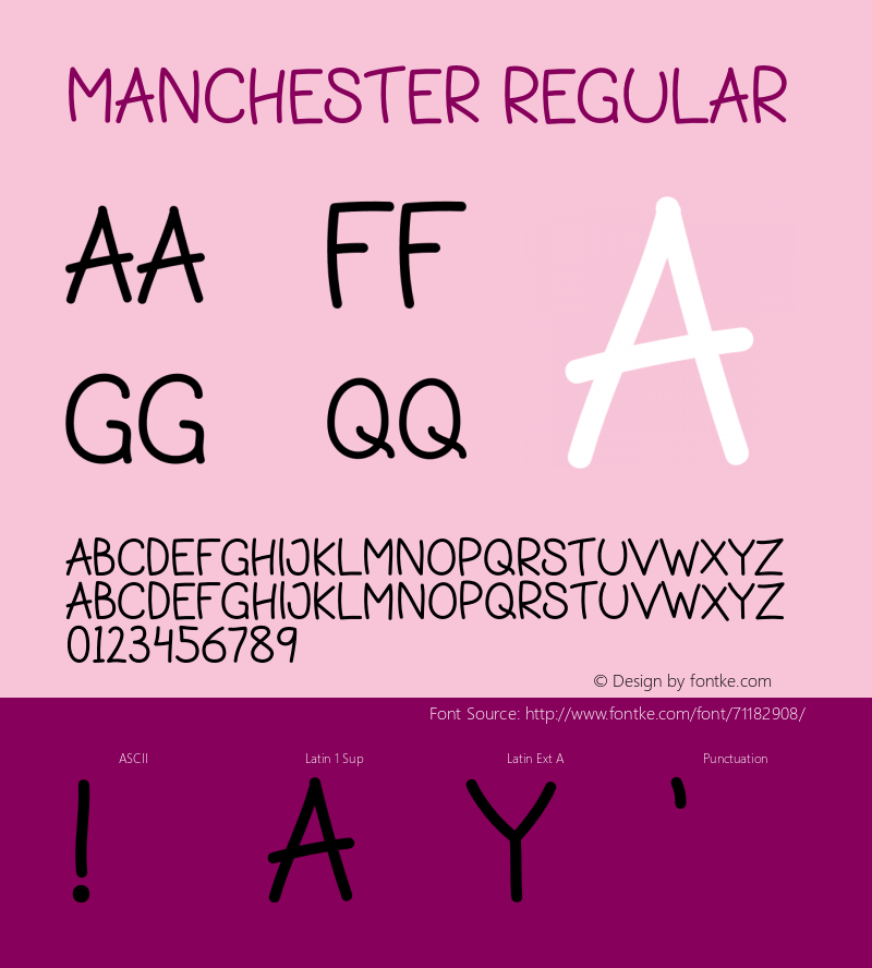 Manchester Version 1.017;Fontself Maker 3.5.1图片样张