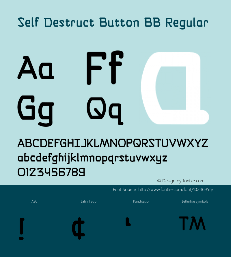 Self Destruct Button BB Regular Version 1.000图片样张