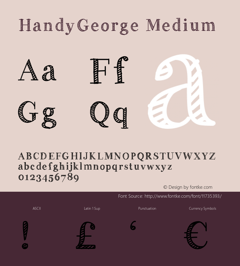 HandyGeorge Medium Version 001.000图片样张