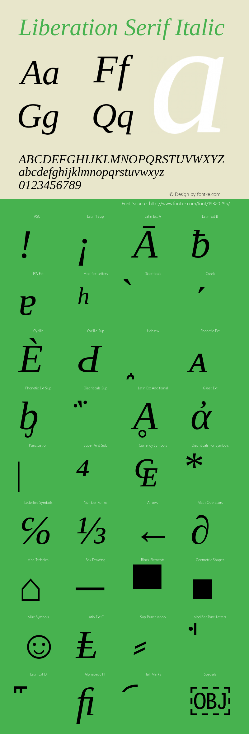 Liberation Serif Italic Version 2.00.0图片样张